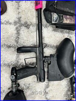 4 paintball gun deal 1 Empire Axe Pro, 2 Empire Axe and DM5 plus gear