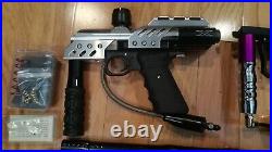 AGD Automag RT. ULE Body, Nickel plated Paintball Marker. Brand new WITH EXTRAS