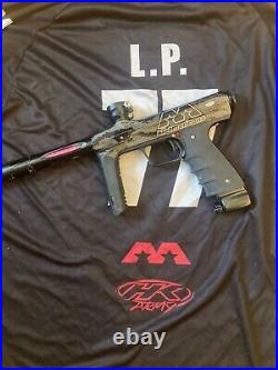 AMPED All Americans Team Edition Shocker CVO paintball Marker Gun Mech W Extras