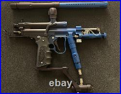 ANS X-5 AUTOCOCKER Paintball Gun Black/blue Complete