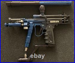 ANS X-5 AUTOCOCKER Paintball Gun Black/blue Complete