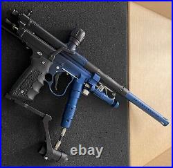 ANS X-5 AUTOCOCKER Paintball Gun Black/blue Complete