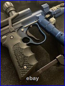 ANS X-5 AUTOCOCKER Paintball Gun Black/blue Complete
