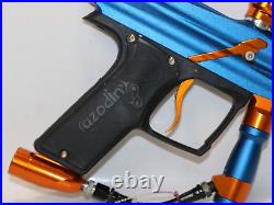 Azodin Blitz 4 Electronic. 68 Caliber Paintball Gun Blue/Orange READ