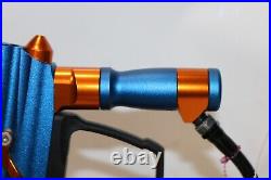 Azodin Blitz 4 Electronic. 68 Caliber Paintball Gun Blue/Orange READ