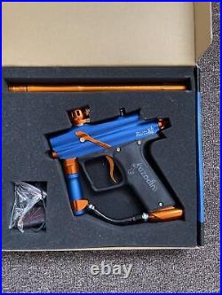 Azodin Blitz 4 Paintball Gun Dust Blue/polished Orange