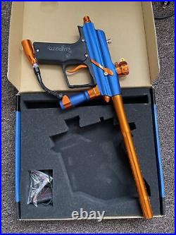 Azodin Blitz 4 Paintball Gun Dust Blue/polished Orange