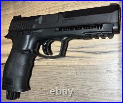 BLACK T4E HDP50 Rubber Ball Pistol No Valve Block MAX POWER MOD