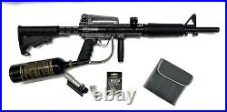 BT-4 Assault Paintball Marker Gun with Adjustable CAR Stock and Carry Handle