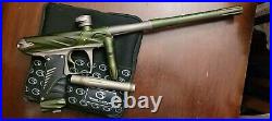 Bob Long Onslaught Paintball Marker Field One Used Very Nice Od Green/Gray