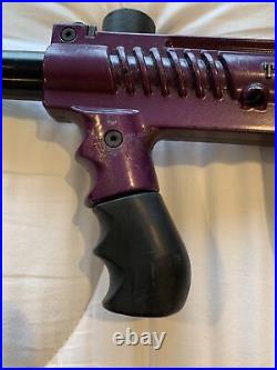 Chameleon Tippmann Model 98 Paintball Marker Purple RARE Gun