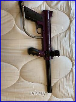 Chameleon Tippmann Model 98 Paintball Marker Purple RARE Gun