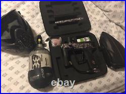 DIGITAL CAMO Gtek paintball gun -empire tank -cmd goggles -spire IR2 hopper