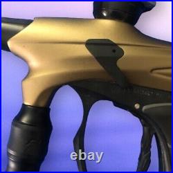 DYE PROTO 08 SLG Electronic Paintball Gun Marker with Q-Lock Dust Gold Black CL3-1