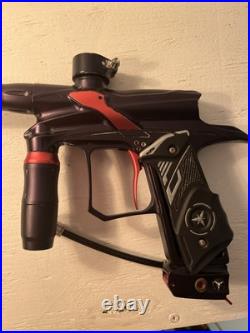 Dangerous Power G3 Paintball Marker Gun Red And Black UNTESTED