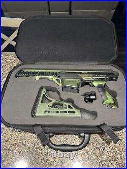 Dye DAM Paintball Gun Tactical. 68 caliber Marker Black/Olive
