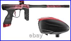Dye DSR Plus Paintball Marker Gun Bandana Red with Black Red LT-R Hopper
