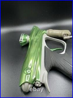 Dye Dm11 Vintage Paintball Gun Marker Lime POLISH With B wing Bolt