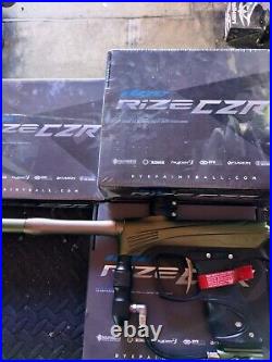 Dye Rize CZR Paintball Gun Marker Black/Olive/Tan