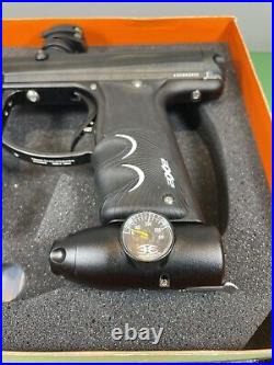 Empire AXE Paintball Gun. 68 Caliber Electronic Marker Black Dust Tested & Works