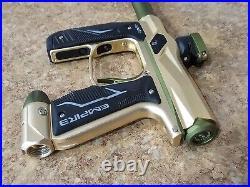 Empire Axe 2.0 Electronic Paintball Gun Marker Tan/Olive Pre-owned Free Shipping