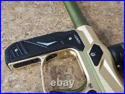 Empire Axe 2.0 Electronic Paintball Gun Marker Tan/Olive Pre-owned Free Shipping