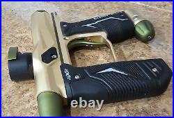 Empire Axe 2.0 Electronic Paintball Gun Marker Tan/Olive Pre-owned Free Shipping