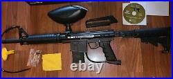 Empire BT Omega Semi-Auto Mechanical Paintball Marker Gun w Box, Hopper, Mask ++