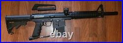 Empire BT Omega Semi-Auto Mechanical Paintball Marker Gun w Box, Hopper, Mask ++