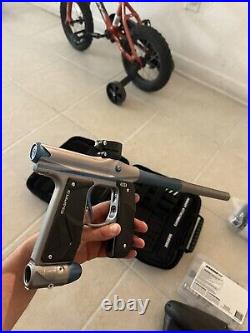 Empire Mini GS Dust Blue Paintball Marker Combo