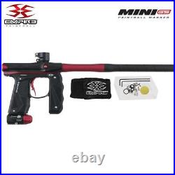 Empire Mini GS Electronic Paintball Gun Marker Black / Red 2pc Barrel