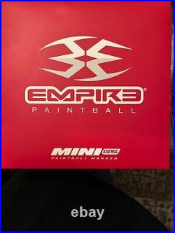 Empire Mini GS Electronic Paintball Gun Marker Black/Red Open Box New