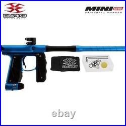 Empire Mini GS Electronic Paintball Gun Marker Dust Aqua / Black 2-pc Barrel