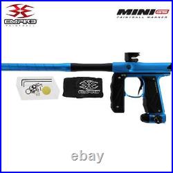 Empire Mini GS Electronic Paintball Gun Marker Dust Aqua / Black 2-pc Barrel