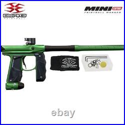 Empire Mini GS Electronic Paintball Gun Marker Dust Green/Dust Brown 2-pc Barrel