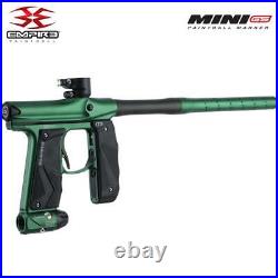 Empire Mini GS Electronic Paintball Gun Marker Green / Black 2-pc Barrel