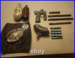 Empire Mini GS Electronic Paintball Marker Gun Freak Barrel Kit plus extras LOT