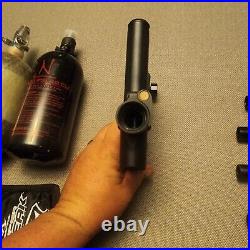 Empire Mini GS Electronic Paintball Marker Gun Freak Barrel Kit plus extras LOT