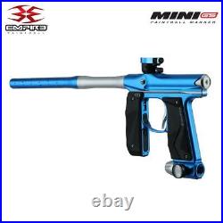 Empire Mini GS Full Auto Advanced Paintball Gun Package Dust Blue Silver