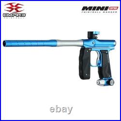 Empire Mini GS Full Auto Advanced Paintball Gun Package Dust Blue Silver