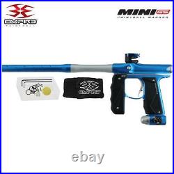 Empire Mini GS Full Auto Advanced Paintball Gun Package Dust Blue Silver