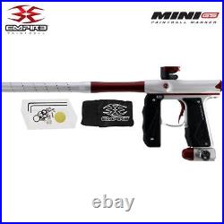 Empire Mini GS Full Auto Advanced Paintball Gun Package Dust Silver / Red