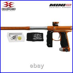 Empire Mini GS Full Auto AntiFog HPA Paintball Gun Package Dust Orange White