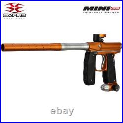 Empire Mini GS Full Auto AntiFog HPA Paintball Gun Package Dust Orange White