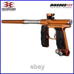 Empire Mini GS Full Auto AntiFog HPA Paintball Gun Package Dust Orange White