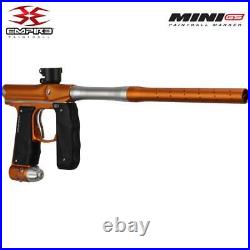 Empire Mini GS Full Auto AntiFog HPA Paintball Gun Package Dust Orange White