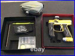 Empire Mini GS Paintball Gun Electronic Marker with 2pc Barrel, Gold