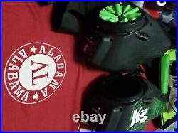 Empire Mini Gs Paintball gun, gear lot. Empire Mini Gs, dye, HK Army, All great sha