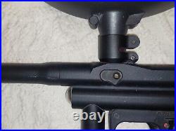 Empire Paintball Gun Black Dark Green Handles All Tank Included