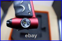 Empire axe amber red paintball-gun with Virtue Spire IR auto feed Hopper